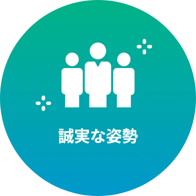 誠実な姿勢
